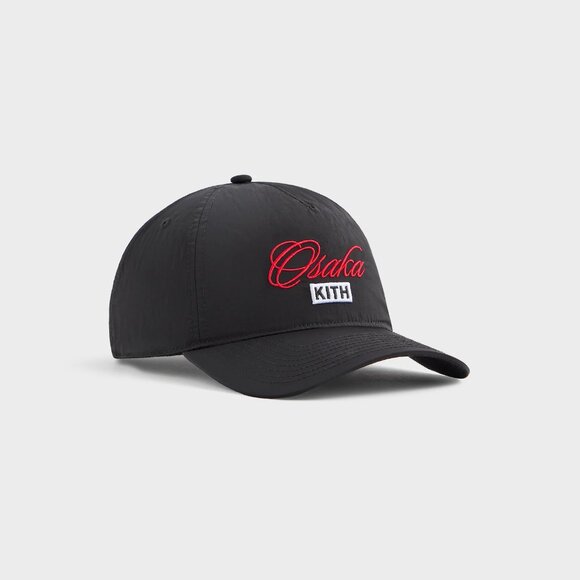 NEW Kith Osaka Bay Low Pinch Crown Cap in Black - SOLD OUT - Picture 7 of 11